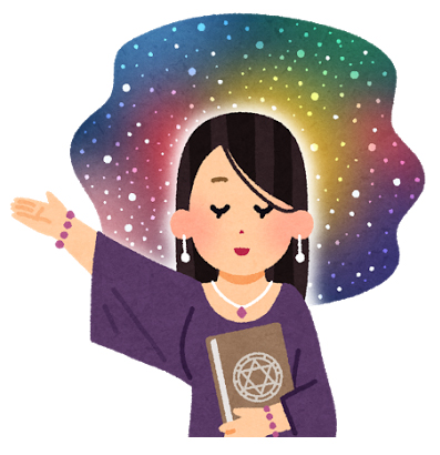 神秘的なイメージの紫色