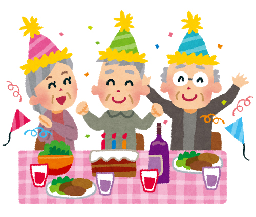 満年齢の77歳で喜寿をお祝い