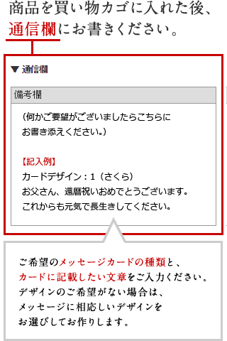 カードのご注文方法